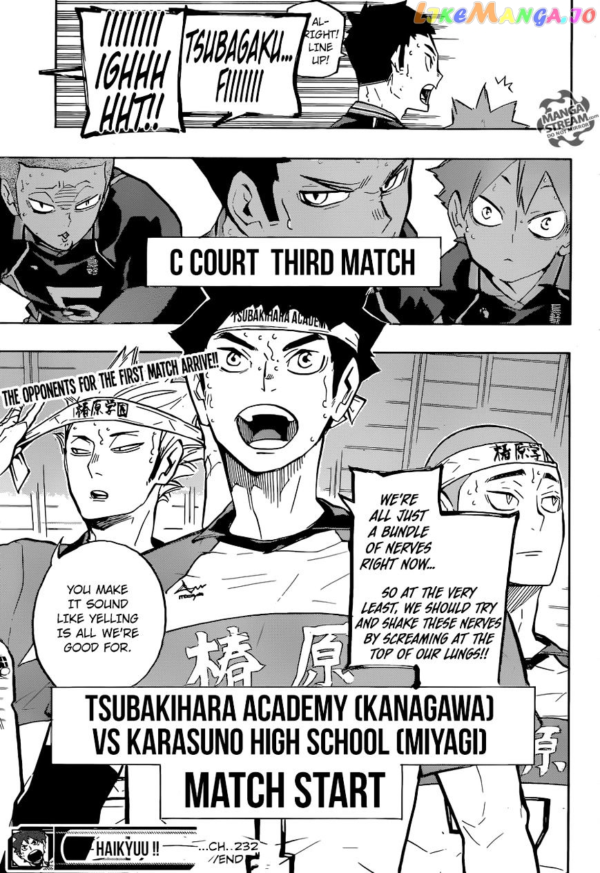 Haikyuu!!, Chapter 232 image 18